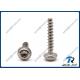 304/316/410 Stainless Steel Torx Round Washer Head PT Thread Tapping Screws