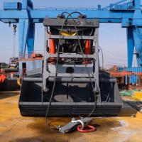 15 CBM Radio Remote Control Grab Single Rope Bulk For Crane