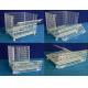 Storage containers collapsible welded galvanized wire mesh storage container