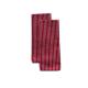 Red Striped 100% Cotton Kitchen Towel , Red with White Strip Tea Towel