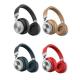 Logo and color customized Folding Headphones Wholesale excellent fashionable designed clock shape bass headphone