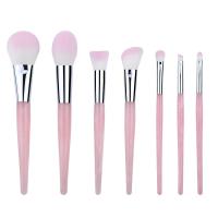 Luxury Cosmetic Makeup Brush Set resin or rose quartz handle copper ferrule