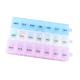 Convenient PP Plastic Weekly Pill Box With Large Compartments