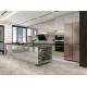 Stainless Steel Wall Hanging Kitchen Cabinets MDF Door Kitchen Wall Cupboards