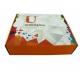 Colorful Printing Hight quality 3 Layer Embossed foldable Corrugated gift Box