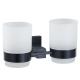 Polished Bathroom Tumbler Holders Wall Mounted Glass Stainless Steel Toothbrush Holder