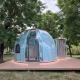 3m X 2.3m Igloo Bubble Tent Polycarbonate Dome House With Wooden Carton Package