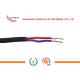 Ansi Color Code Type E Thermocouple Cable With PTFE Fep Insulation / Jacket Yellow