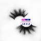 100% Handmade Craft 5D Mink Eyelashes Natural Black Color Custom Logo