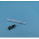 Black Hypodermic Needle Disposable Sterile Out Diameter 0.7mm 22G