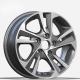Silver Replica Car Rims 15x6.0 Inch Hyundai SANTA FE Alloy Wheels 67.1 5x114.3