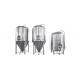 Stainless Steel SS304 Conical Beer Fermenter / Commercial Beer Equipment For Brewery