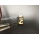 ID 12 MM Press In Brass Coil Heater For Plastic Industry Without Thermocouple