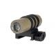 ANS Metal Picatinny Rail LED Flashlight Remote Pressure Switch Operation