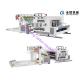Two Color Flexo Printing Machine Easy Operation With Stacker 100-120Pcs/Min