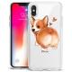 Thin Rubber Designer Cell Phone Cases For Iphone X Sweat Free Animal Puppy Dog Cat