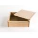 Custom Sliding Lid Wooden Photo Album Box  For Usb Flash Drive / Wedding Photography Packing