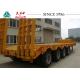 Heavy Duty 40FT Low Bed Trailer 150 Tons Big Payloads For Carrying Containers
