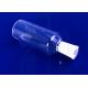 SGS Laboratory Quartz Glass Conical Flask Reagent Bottle Customized With Screw Cap