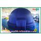Blue Inflatable Planetarium Dome Projection Cloth For Teaching