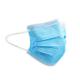 Elastic Earloop 3 Ply Disposable Face Mask / Air Pollution Protection Mask