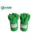 Rock Drilling Tools High Wear Resistance T38 - 76mm Concave Face Button Drill Bits