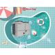 China manufacturer Meeting R32 EVI inverter swimming pool heat pump Rohs
