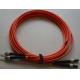 SMA to ST SM Simplex Fiber Optic Patch Cord with LSZH MM Fiber Cable