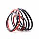 Abrasion Resistance PTFE Coated O Ring 300% Elongation At Break FDA Compliant Seal Up To 1000 Bar