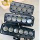 10 Beads Fog Light Aluminum RGB White Yellow Flash Dual Color Motorcycle Spare Part