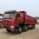 Sinotruk 12 Wheeler Used HOWO 70 Ton 100 Ton Dump Truck 8X4 with Radial Tire Design