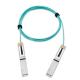 QSFP28 100Gbps AOC Cables Cisco Compatible 0.5m To 100m