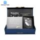 Cardboard Luxury Gift Packaging Boxes Clamshell With Ribbon Closure