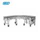 SED-CSJ Stainless Steel Motorized Automatic Packing Machine Flexible Conveyor Extendable Roller Conveyor For Industry