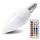 Dimmable LED Light Bulbs E27 E26 E22 RGB Adjustable LED Lamp