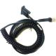 Black PVC Material OEM Wiring Harness Cable For  Data Communication Transfer