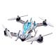 Carbon Fiber Pure White Racing Drone FPV Quadcopter 115KM/H