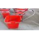 Foldable Plastic Shopping Basket With Wheels For Supermarket / Retail Shop