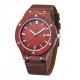 Analog Dial Display Custom Design Watches , Men'S Waterproof Wood Watch