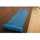 Colorful Flat Pack Disposable PE Apron , Unisex LDPE / HDPE Plastic Aprons On