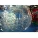 Transparent Color Inflatable Bubble Soccer ,  0.8mm Human Bubble Ball Soccer