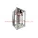 2 Floors Villa House Panoramic Elevator With Two Doors Cabin Safety Gear