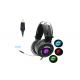 7.1 surround Genius Vibration Headphones , RGB Lighting Headset Double Steel Headband