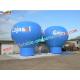 Custom made Outdoor Blue color Advertising Inflatables Cold Air Balloons