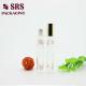 SRS 10ml transparent color glass roll on bottle for essential oil
