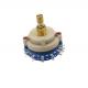 High Precision  Continuous Rotary Switch 100ohm Multi Pole Rotary Switch