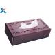 High Hardness Acrylic Packaging Box / Hotel Tissue Box ROHS Certified