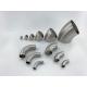 304 316L Sanitary Stainless Steel Pipe Fitting All Degree Welding Elbow With Competitive Prices