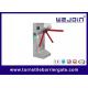 Stainless Steel Price Tripod Turnstile Gate with QR Code Barcode Scanner
