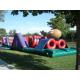 Ultimate Inflatable Obstacle Course Commercial For Outdoor Race